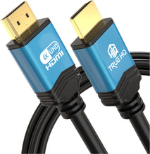 Load image into Gallery viewer, 4K HDMI CABLE 3M HDMI LEAD BY TRUE HQ | DESIGNED IN THE UK | ULTRA HIGH SPEED 18GBPS HDMI 2.0 CORD WITH ETHERNET
