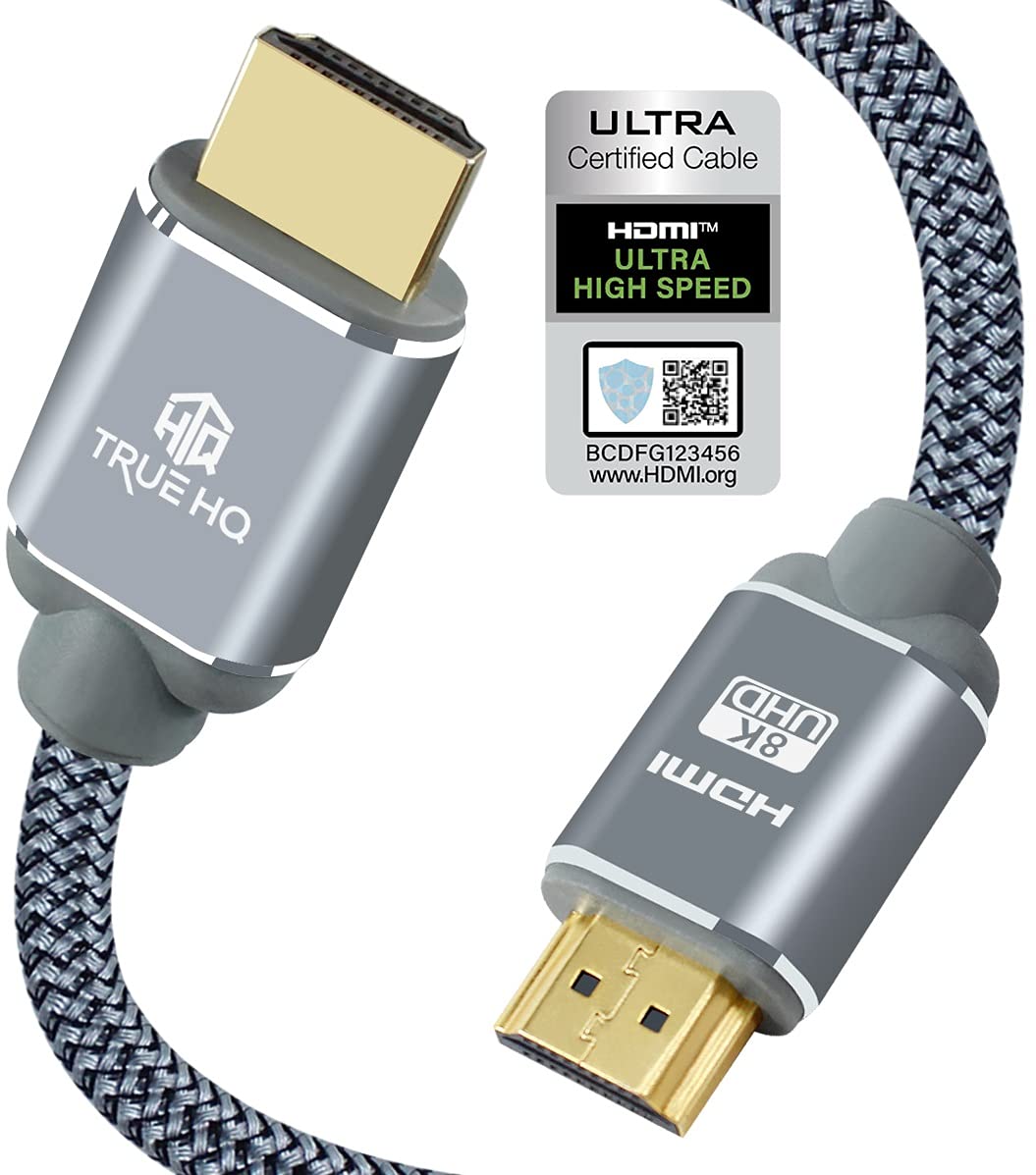 Ultra High Speed HDMI Cable 2.1 Certified 5M by True HQ