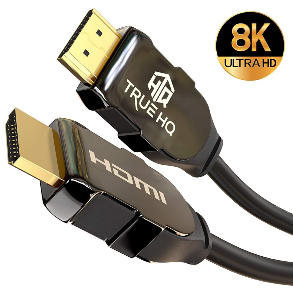 4K HDMI CABLE 10M HDMI LEAD BY TRUE HQ, DESIGNED IN THE UK