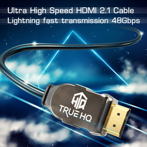 2M HDMI 2.1 Cable 8K 48Gbps by True HQ™